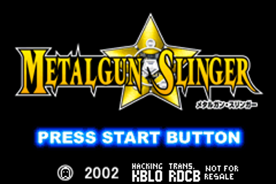 Metalgun Slinger - Screenshot - Game Title