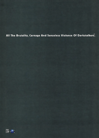 Night Warriors: Darkstalkers' Revenge - Advertisement Flyer - Front