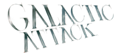 Galactic Attack - Clear Logo