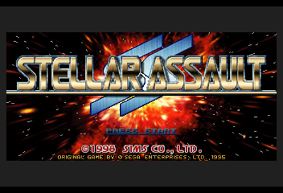 Stellar Assault SS - Screenshot - Game Title