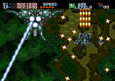 Robo Aleste - Screenshot - Gameplay Image