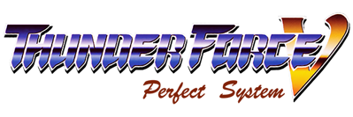 Thunder Force V: Perfect System - Clear Logo