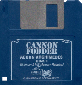 Cannon Fodder - Cart - Front