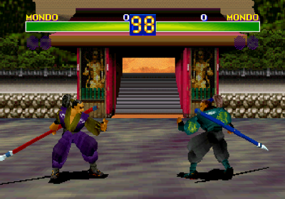 Battle Arena Toshinden Remix - Screenshot - Gameplay