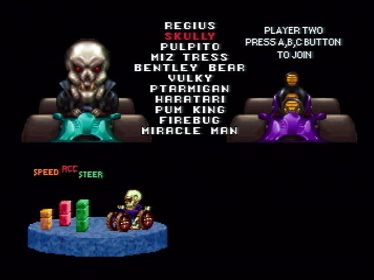 Atari Karts - Screenshot - Game Select