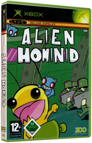 Alien Hominid - Box - 3D Image