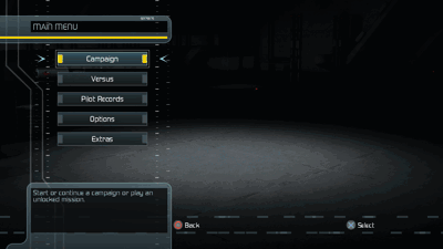 Tom Clancy's H.A.W.X - Screenshot - Game Select