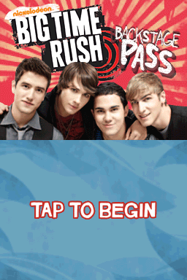 Big Time Rush: Backstage Pass - Screenshot - Game Title