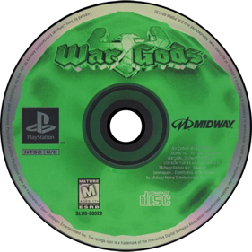 War Gods - Disc Image