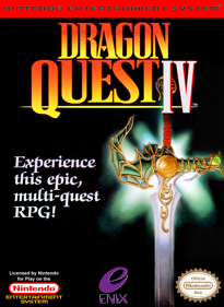 Dragon Warrior IV - Fanart - Box - Front