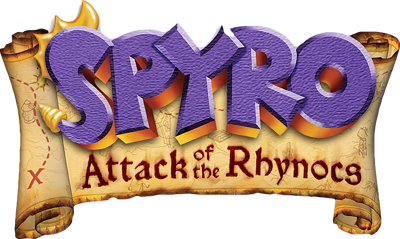 Spyro: Attack of the Rhynocs - Clear Logo Image