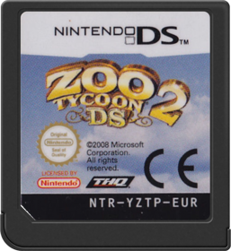 Zoo Tycoon 2 DS - Cart - Front Image