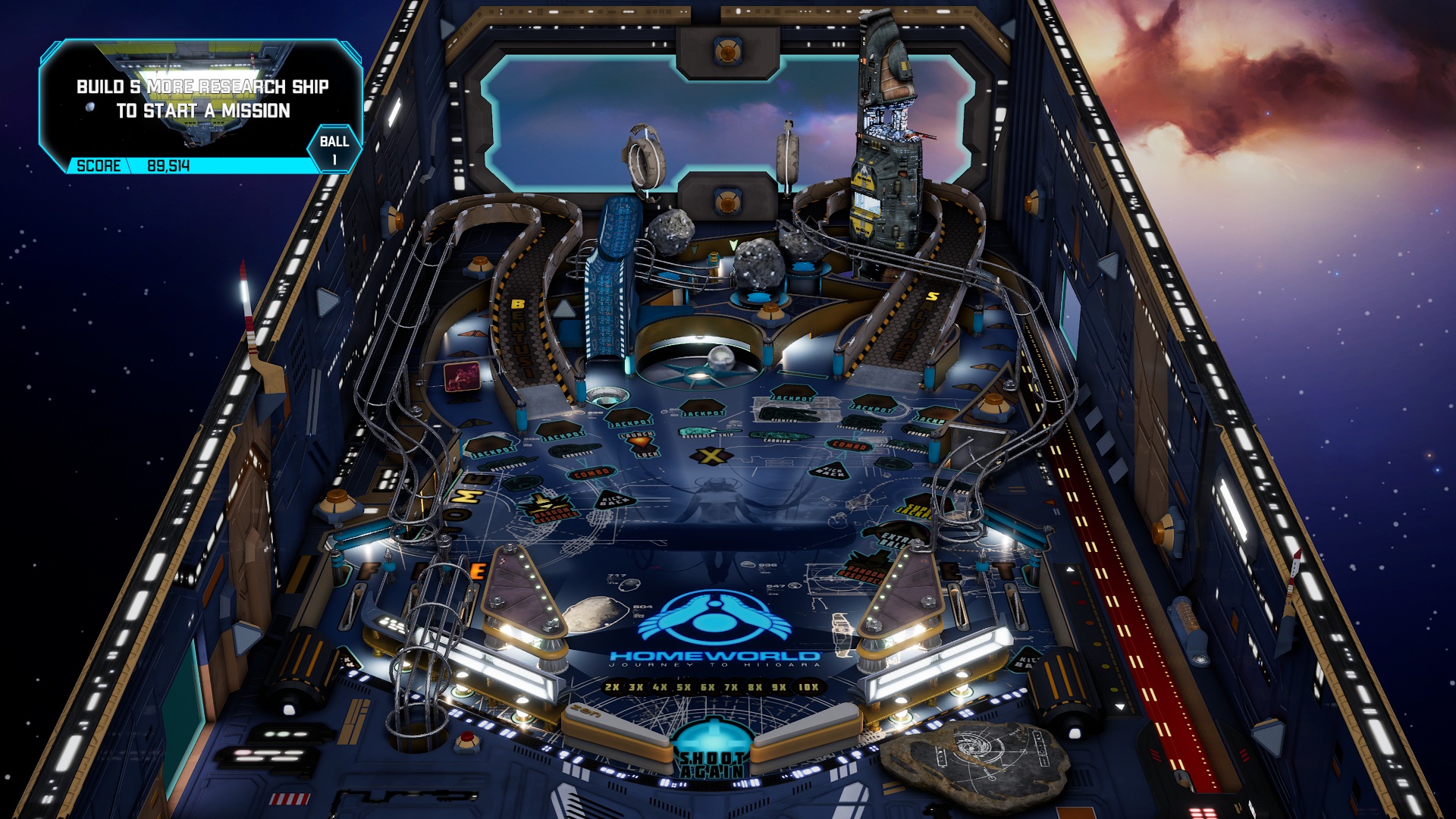 Homeworld: Journey to Hiigara Pinball