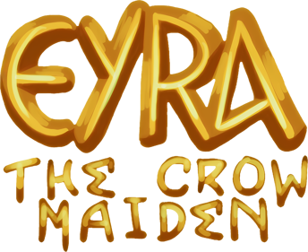 Eyra: The Crow Maiden - Clear Logo