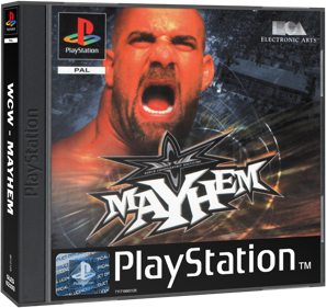 WCW Mayhem - Box - 3D Image