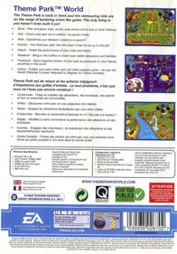 Sim Theme Park - Box - Back