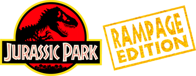 Jurassic Park: Rampage Edition - Clear Logo Image