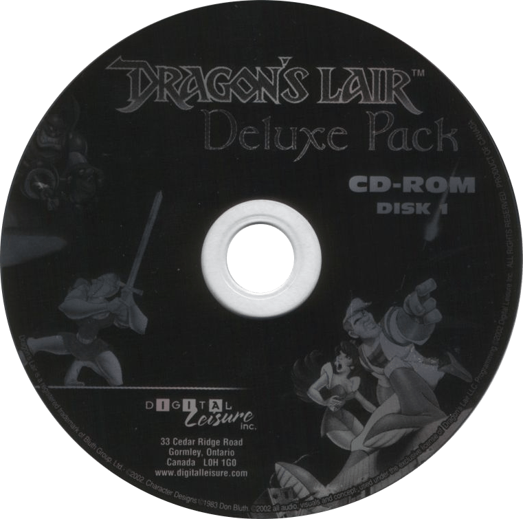 Dragon's Lair: Deluxe Pack Images - LaunchBox Games Database