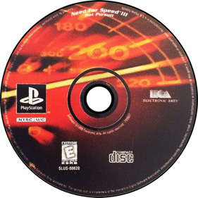 Need for Speed III: Hot Pursuit - Disc Image