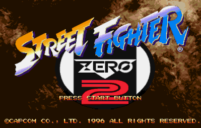 Street Fighter Alpha 2 - Screenshot - Game Title Image