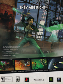 Beyond Good & Evil - Advertisement Flyer - Front