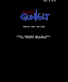Mighty Gunvolt - Screenshot - Game Title
