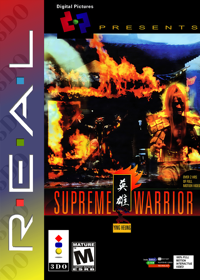 Supreme Warrior - Fanart - Box - Front