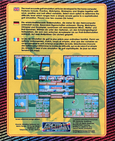 Greg Norman's Shark Attack! The Ultimate Golf Simulator - Box - Back