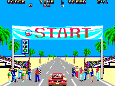OutRun - Screenshot - Gameplay Image