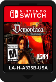 Demoniaca: Everlasting Night - Cart - Front
