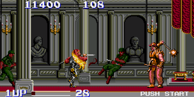 The Ninja Warriors - Screenshot - Gameplay