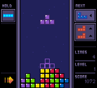 Tetris Chromatic - Screenshot - Gameplay Image