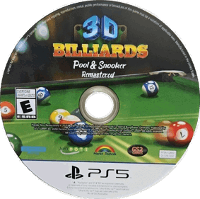 3D Billiards: Pool & Snooker Remastered - Disc