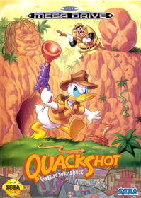 QuackShot Starring Donald Duck - Fanart - Box - Front