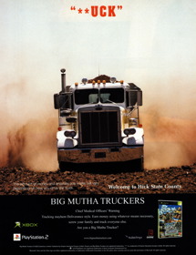 Big Mutha Truckers - Advertisement Flyer - Front