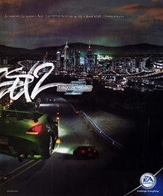 Need for Speed: Underground 2 - Advertisement Flyer - Front