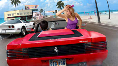 OutRun - Fanart - Background