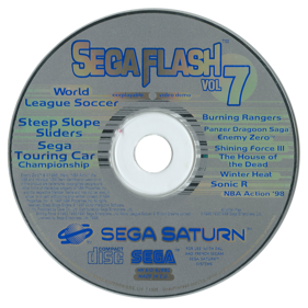Sega Flash Vol. 7 - Disc