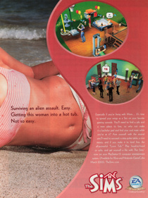 The Sims - Advertisement Flyer - Front