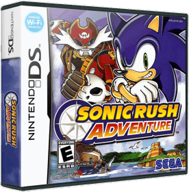 Sonic Rush Adventure - Box - 3D Image