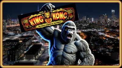King Kong (Data East) - Banner