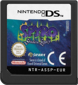 Spyro: Shadow Legacy - Cart - Front Image