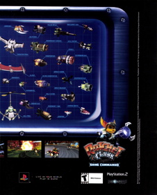 Ratchet & Clank: Going Commando - Advertisement Flyer - Front