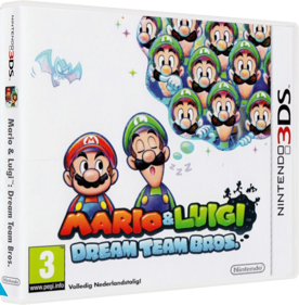 Mario & Luigi: Dream Team - Box - 3D