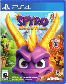 Spyro Reignited Trilogy - Box - Front - Reconstructed