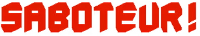 Saboteur! - Clear Logo