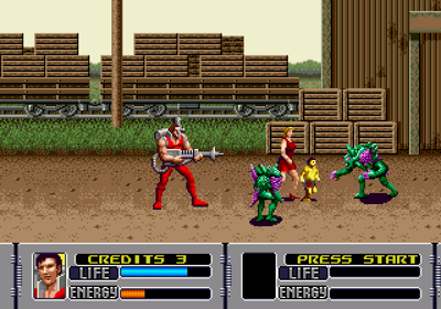 Alien Storm - Screenshot - Gameplay Image