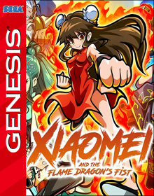 Xiaomei and the Flame Dragon's Fist - Fanart - Box - Front