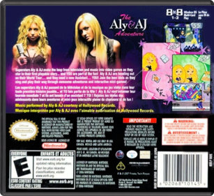The Aly & AJ Adventure - Box - Back - Reconstructed