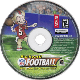 Backyard Football 2004 - Disc Image